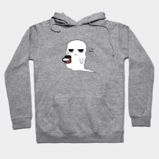 Grumpy Coffee Ghost Hoodie